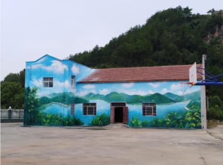 浦北彩绘墙绘一般制作的位置