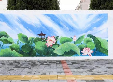 浦北墙绘施工材料制作工艺说明