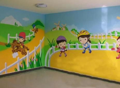 浦北幼儿园墙体彩绘制作流程及注意事项
