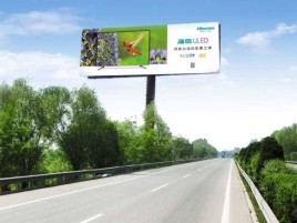 浦北高速擎天柱广告牌的特点和优势