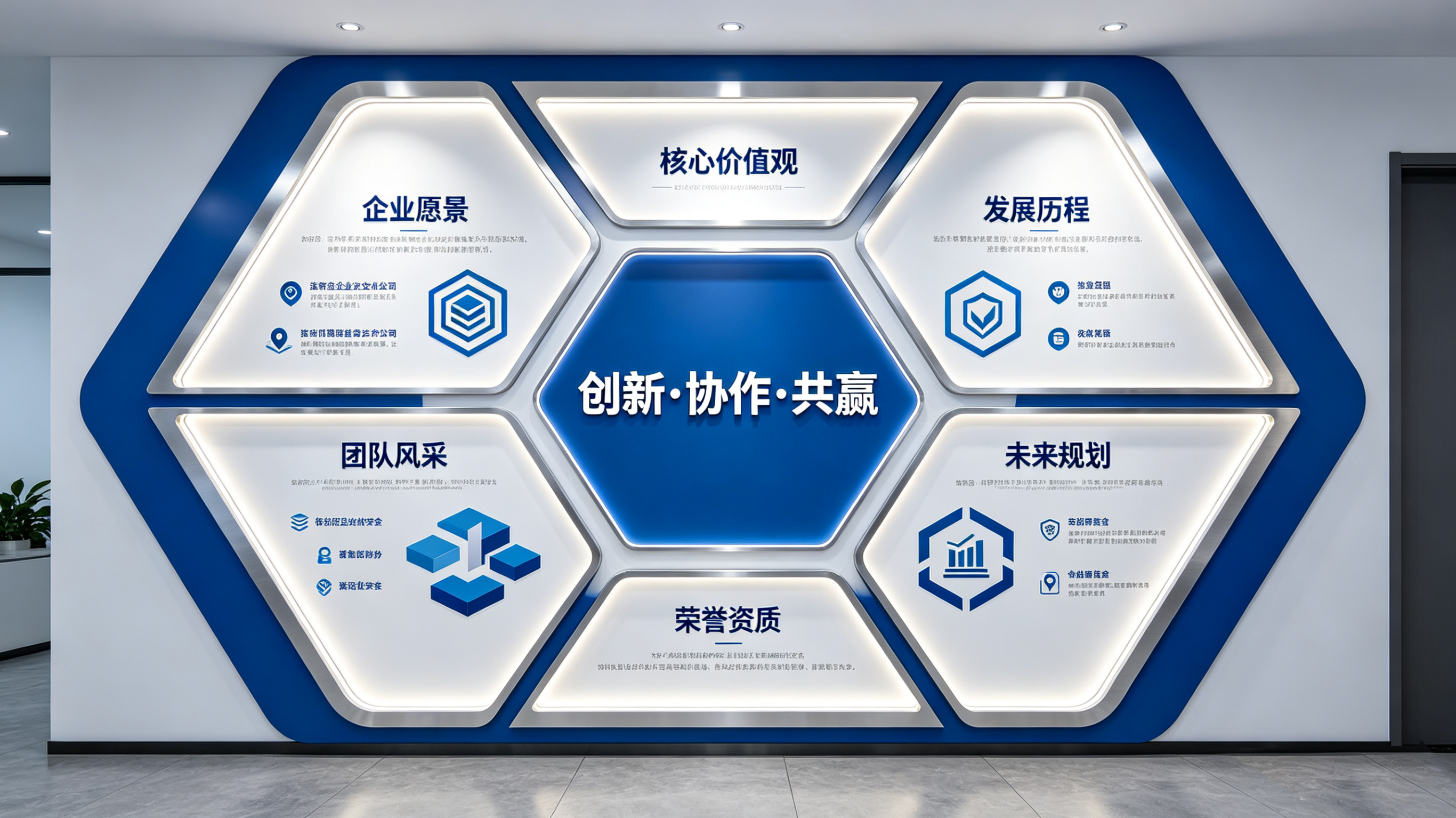 浦北企业文化墙六边形避坑指南（新手常犯5个错误）